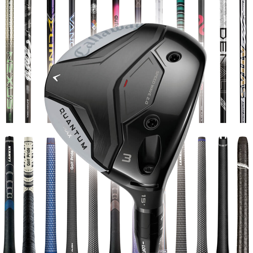 MAX QUANTUM クラブ FW Golfio – Wood Fairway Custom Max Quantum Callaway 6 BLUE VENTUS 24 16.5 3HL クラブ