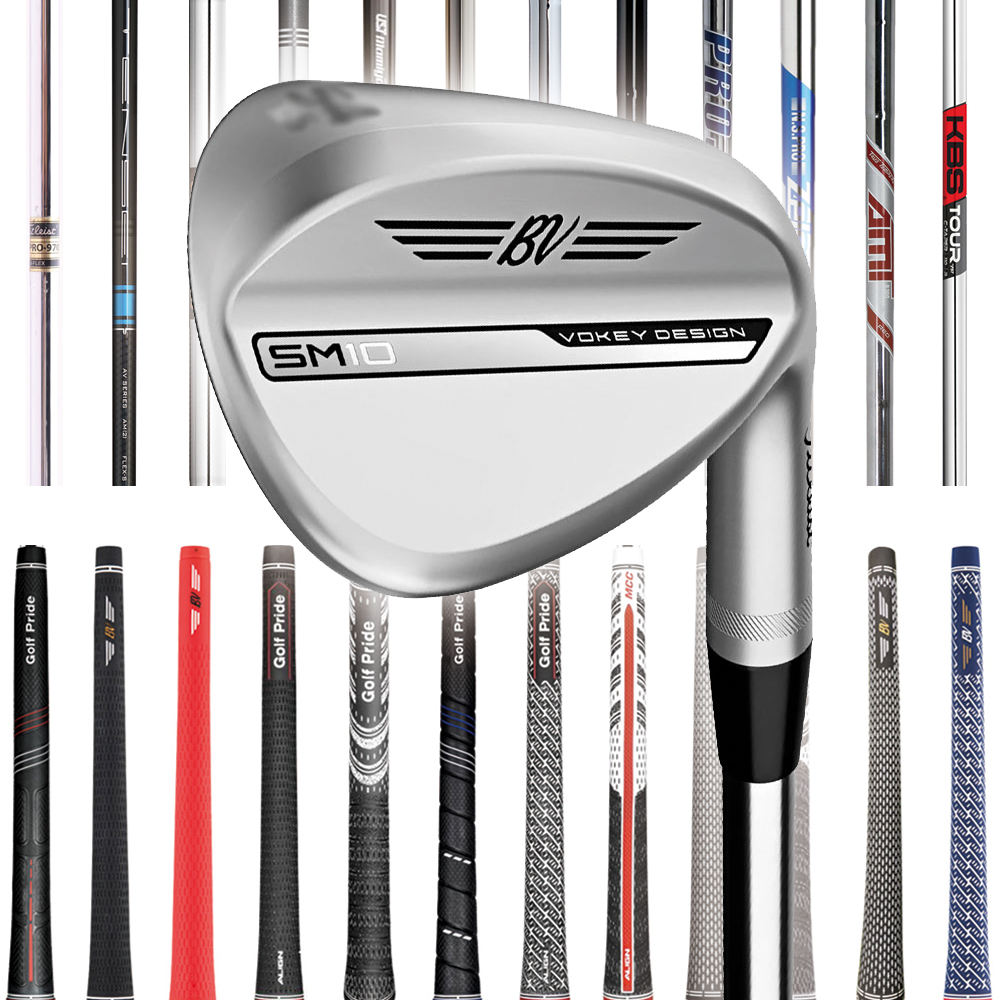 Titleist SM10 Vokey Tour Chrome Custom Wedge – Golfio