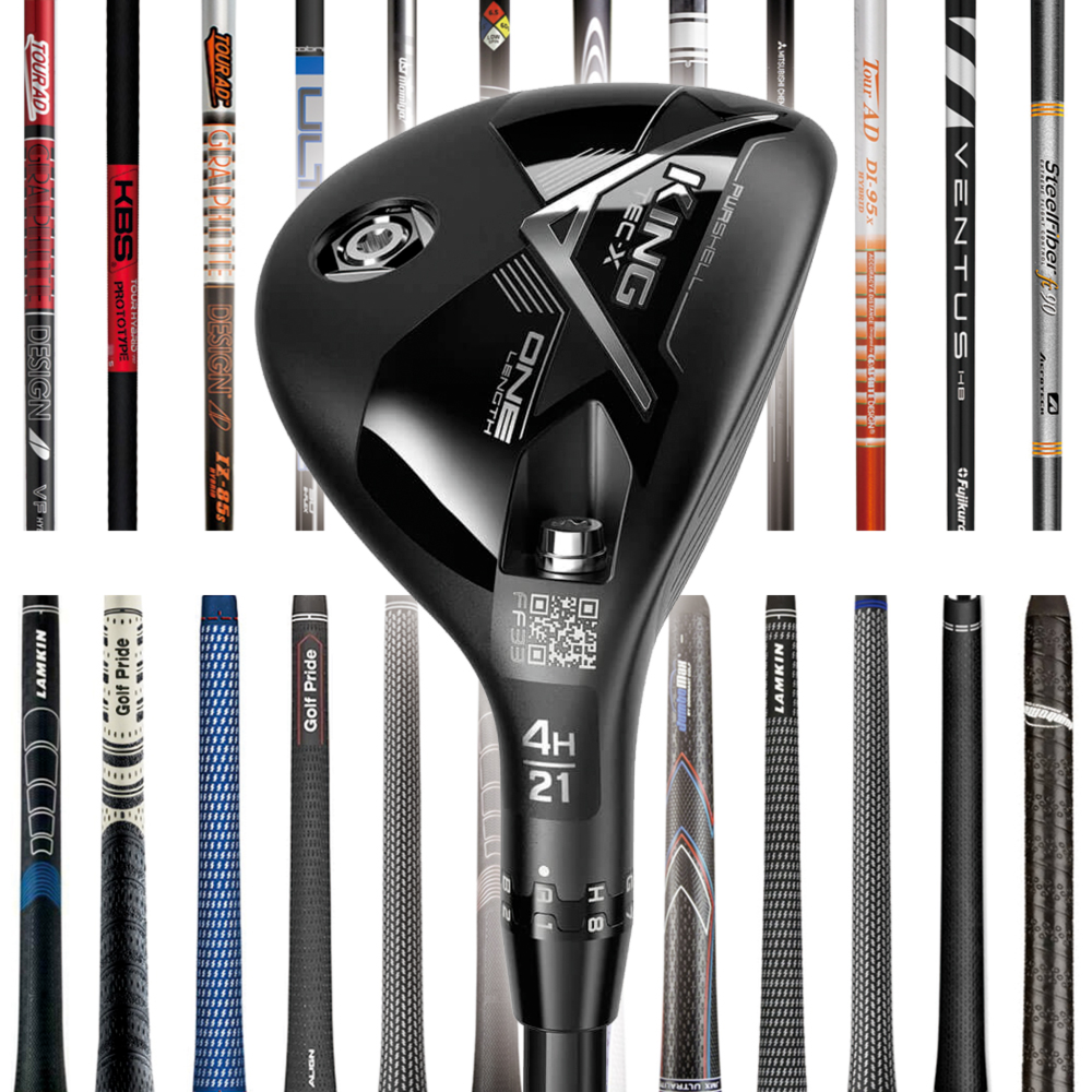 Cobra King Tec-X One Length Custom Hybrid – Golfio Cobra King Tec-X One Length Custom Hybrid – Golfio