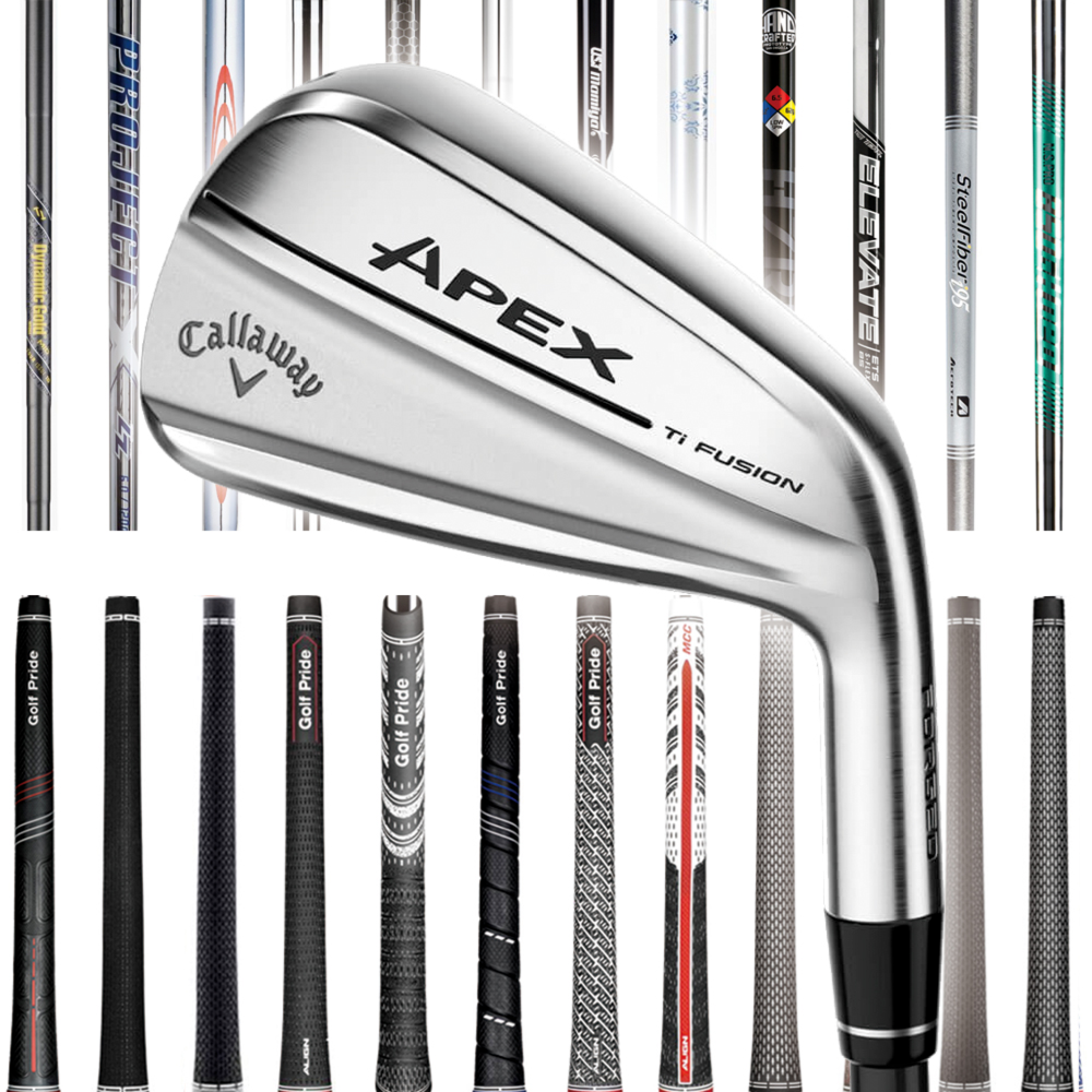 Callaway Apex Ti Fusion Plated Forged Custom Irons – Golfio