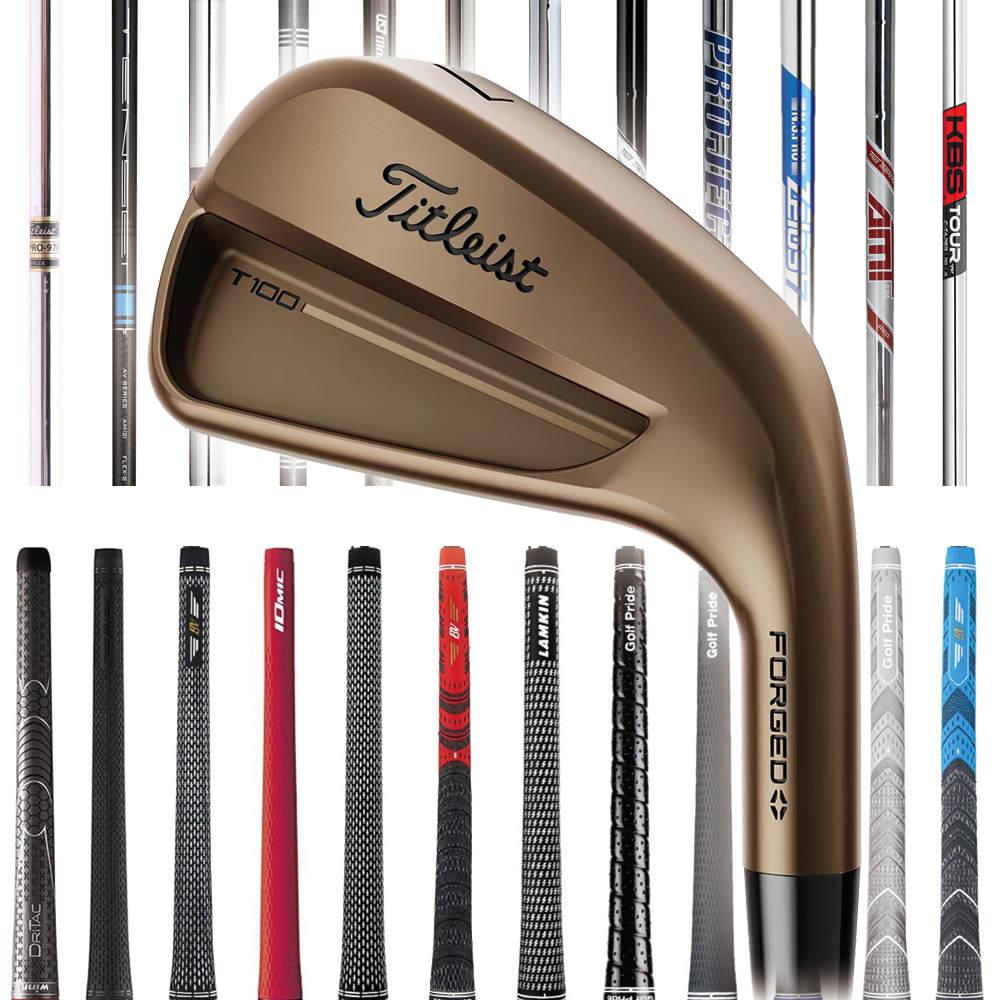 Titleist T100 4G Oil Can Limited Forged Custom Irons - 26 – Golfio