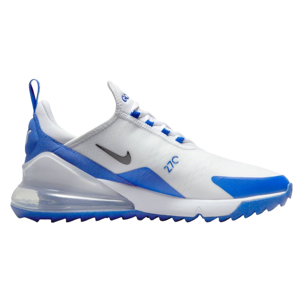 Nike Air Max 270 G Spikeless Golf Shoes White/Black/Racer Blue