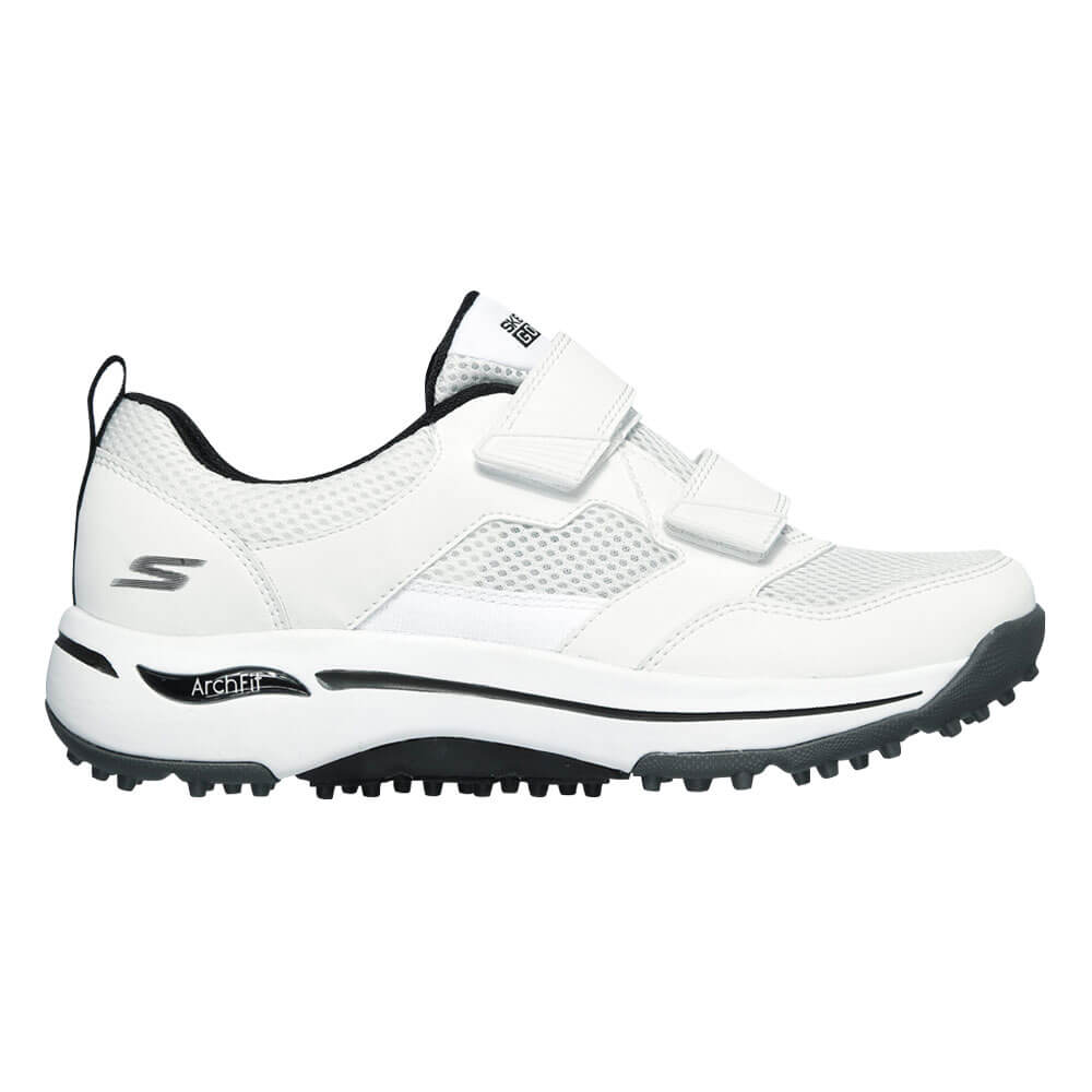 Skechers Go Golf Arch Fit Front Nine Golf Shoes White/Black
