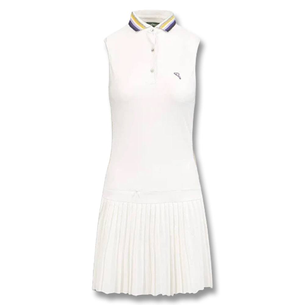 Chervo Jetset Golf Dress Optic White - 21 Women Optic White / Small Chervo Jetset Golf Dress Optic White - 21 Women Optic White / Small