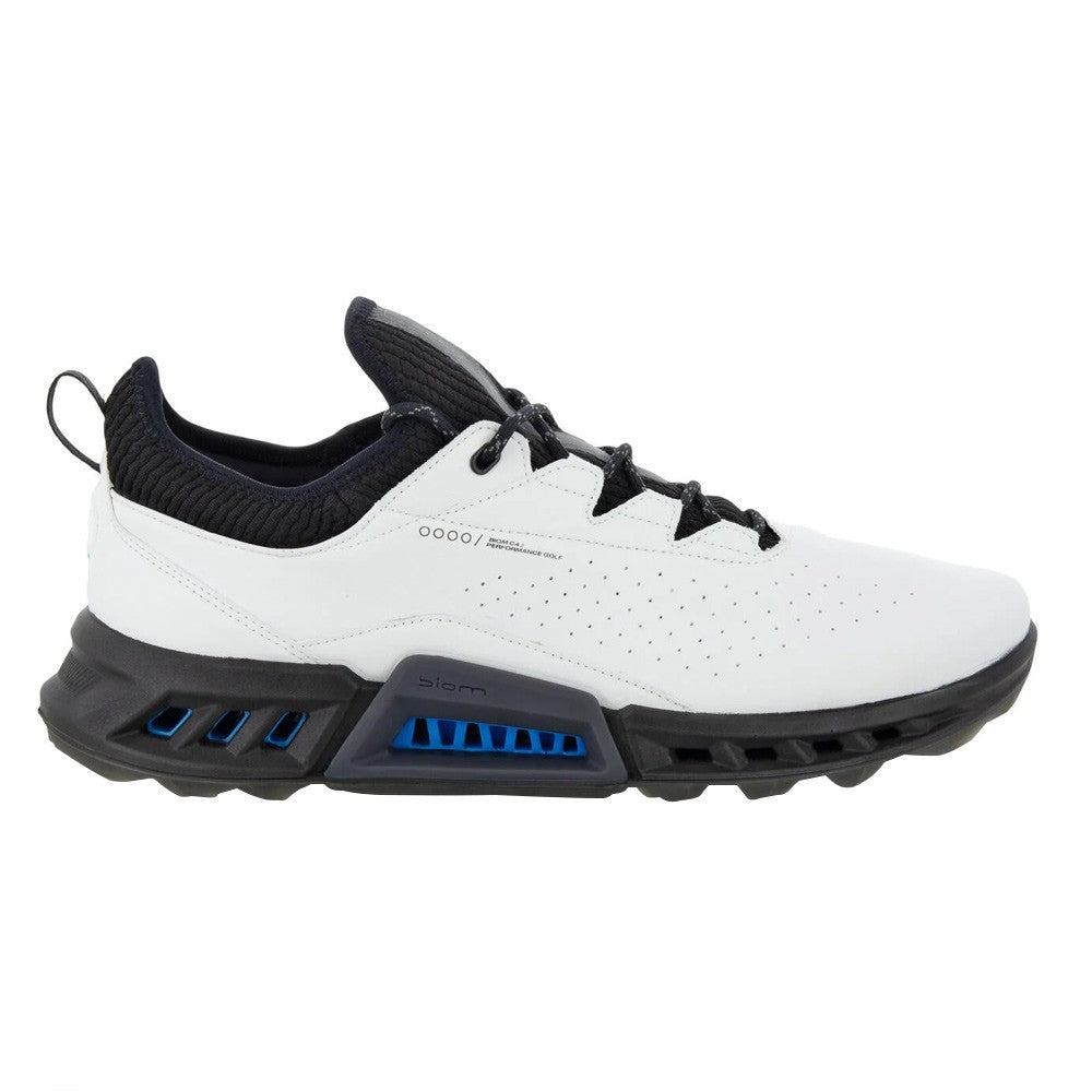 ECCO BIOM C4 Spikeless Golf Shoes White/Black - SS23 Men – Golfio