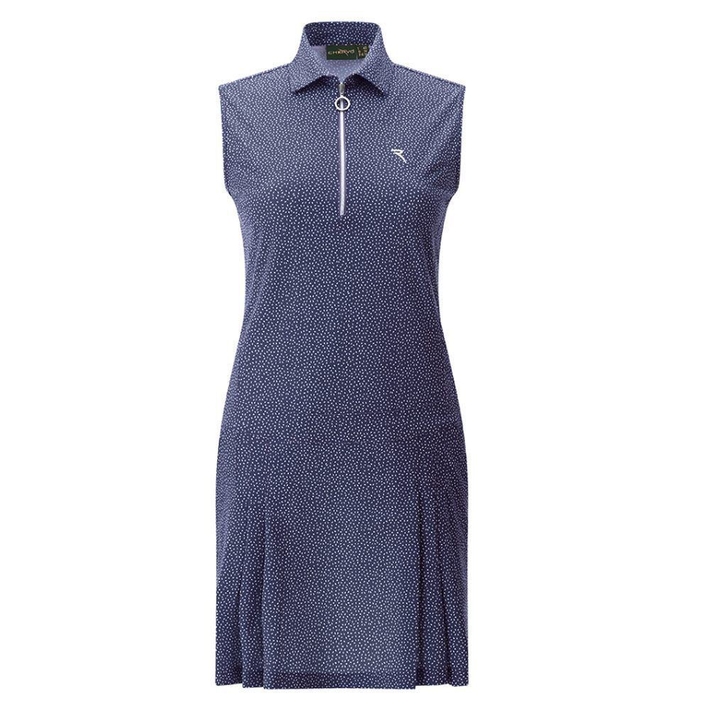 Chervo Jully Golf Dress 2022 Women Blue / Medium Chervo Jully Golf Dress 2022 Women Blue / Medium