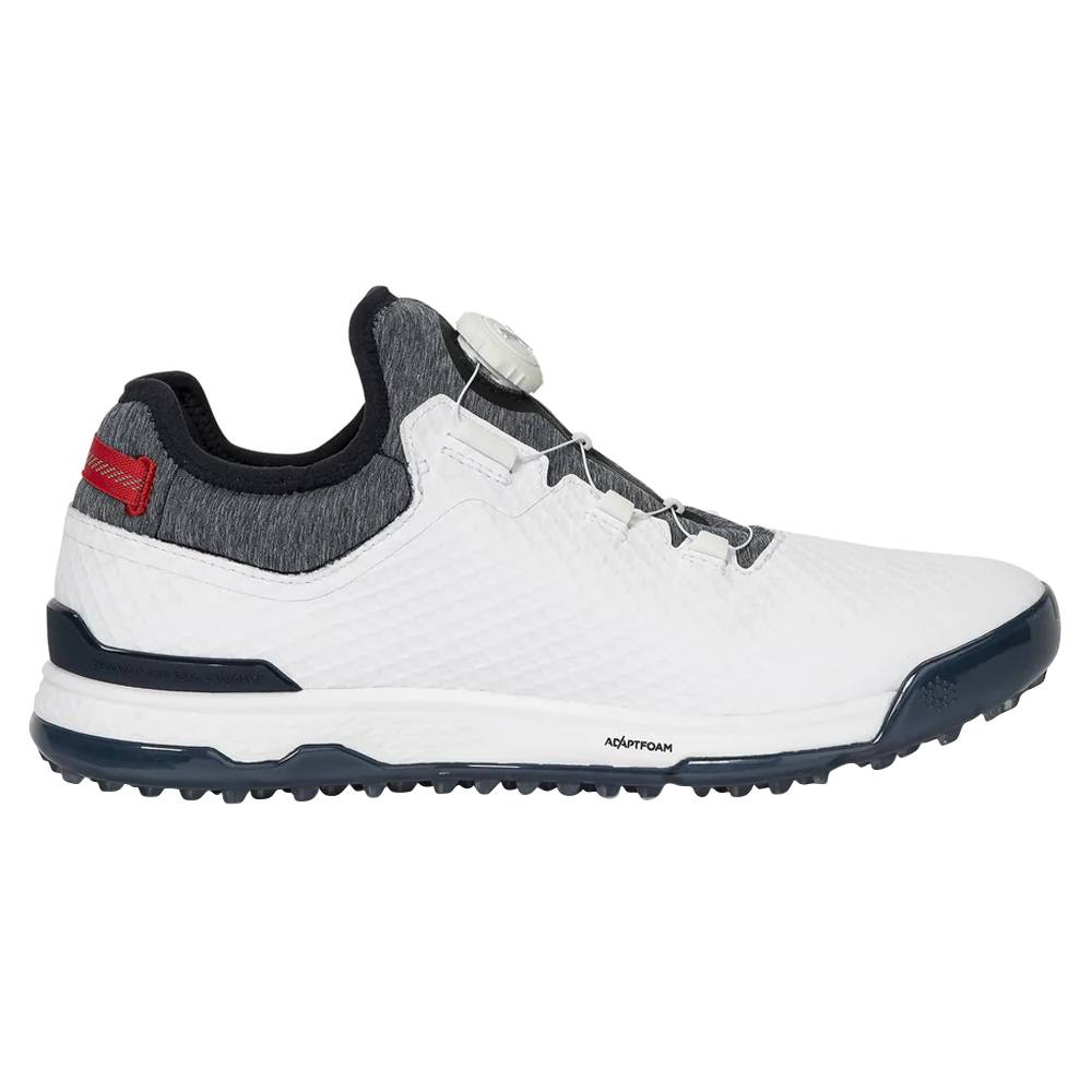 PUMA PROADAPT Alphacat Disc Spikeless Golf Shoes White/Navy Blazer