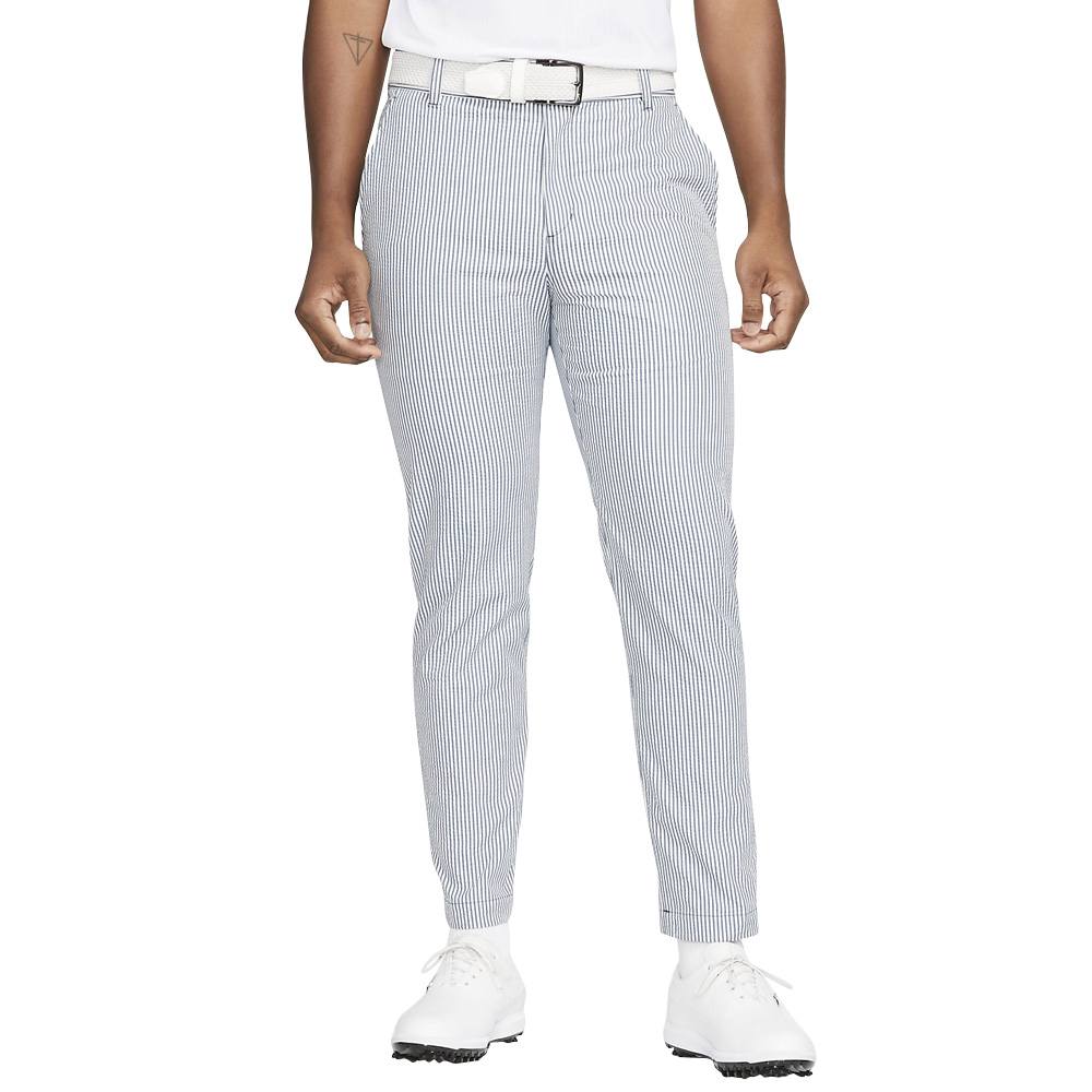 Nike Dri-FIT UV Seersucker Chino Golf Pants Midnight Navy/Pure - 23 Men Nike Dri-FIT UV Seersucker Chino Golf Pants Midnight Navy/Pure - 23 Men