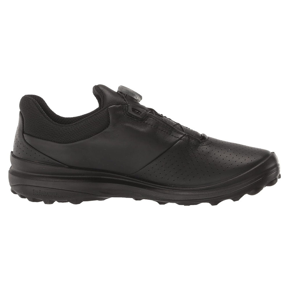 ECCO BIOM Hybrid BOA Spikeless Golf Shoes Black FW23 Men – Golfio