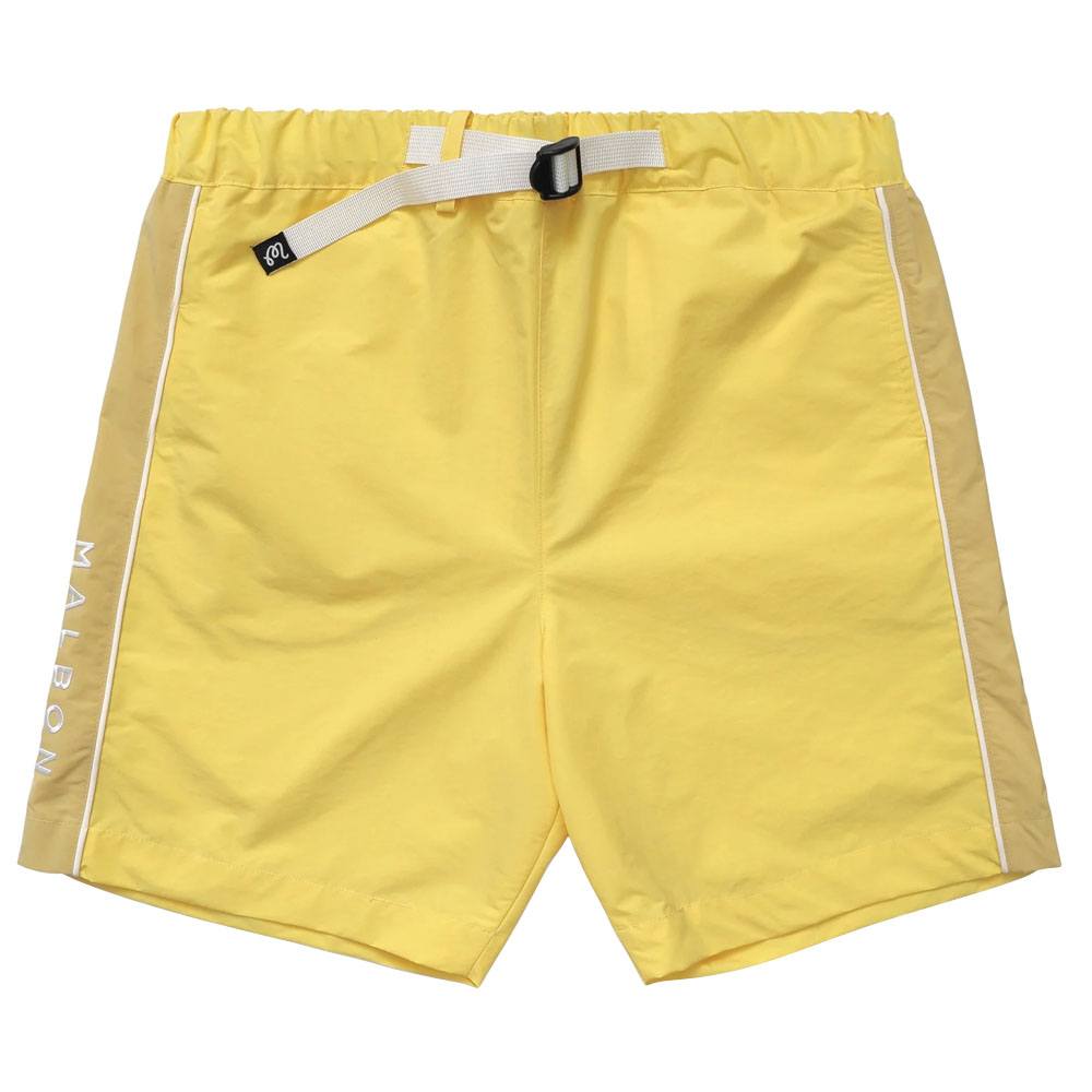 Malbon Island Strider Golf Shorts Sun Yellow - SP23 Men – Golfio