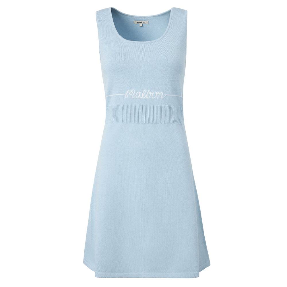 Malbon Sylvia Golf Dress Pale Lapis Blue - FW23 Women Malbon Sylvia Golf Dress Pale Lapis Blue - FW23 Women