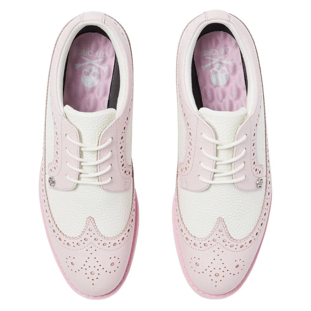 Gfore Gallivanter Pebble Leather Longwing Spikeless Golf Shoes 2023 Women