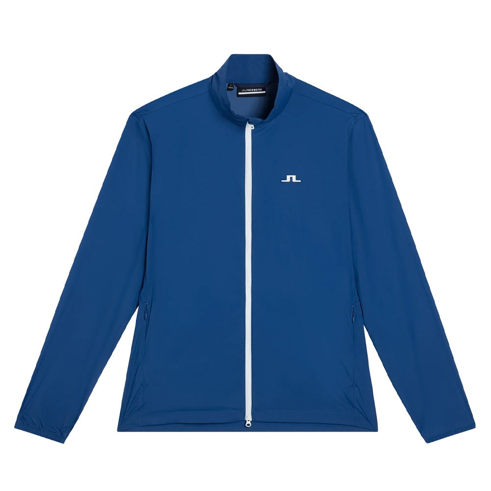 Ash Light Packable Golf Jacket Estate Blue FW23 – Golfio
