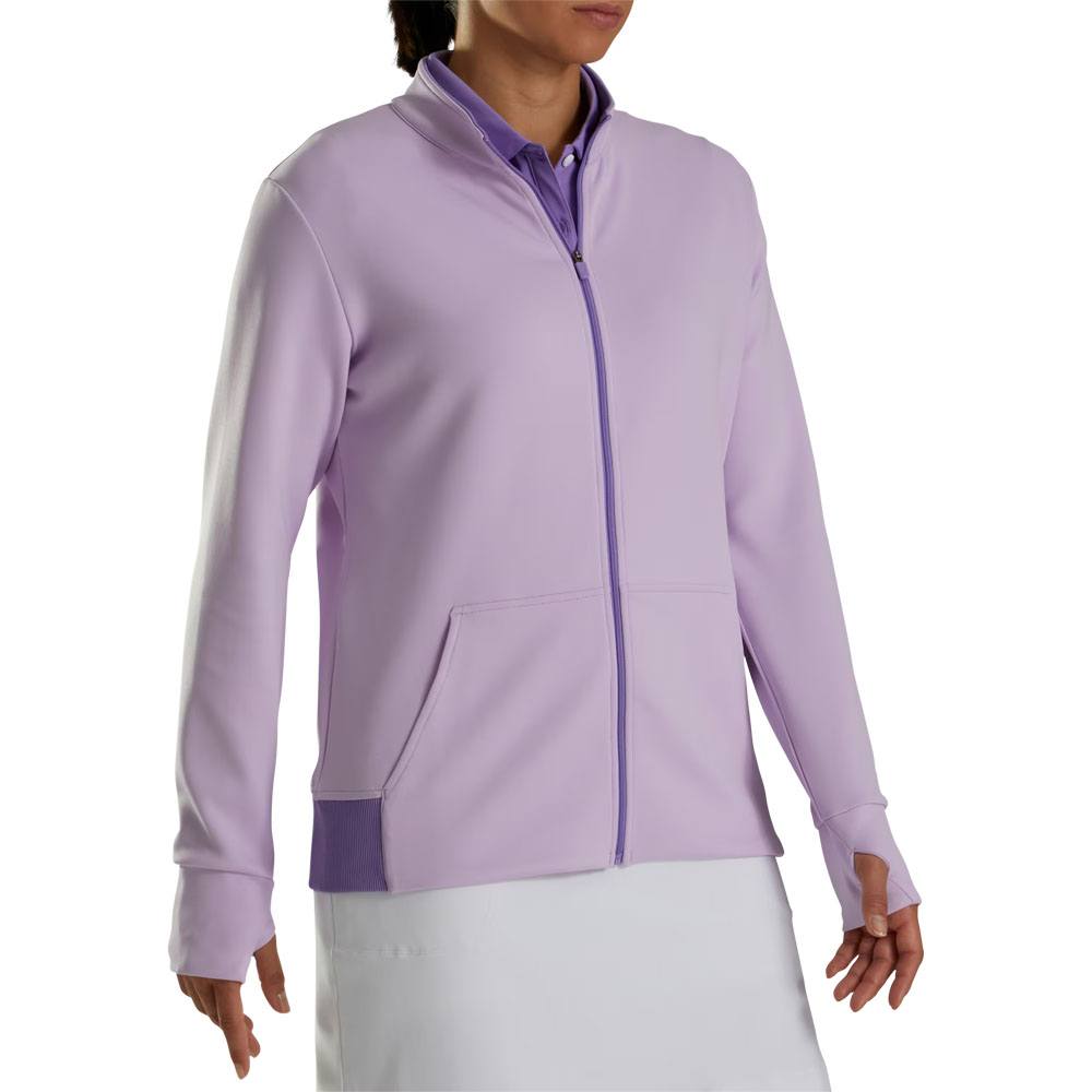 FootJoy Full-Zip Knit Color Block Golf Jacket 2023 Women