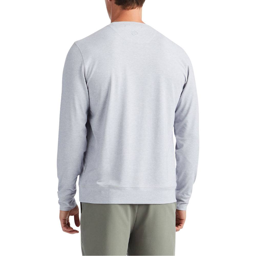 Gfore Luxe Crewneck Mid Layer Golf Sweater 2024
