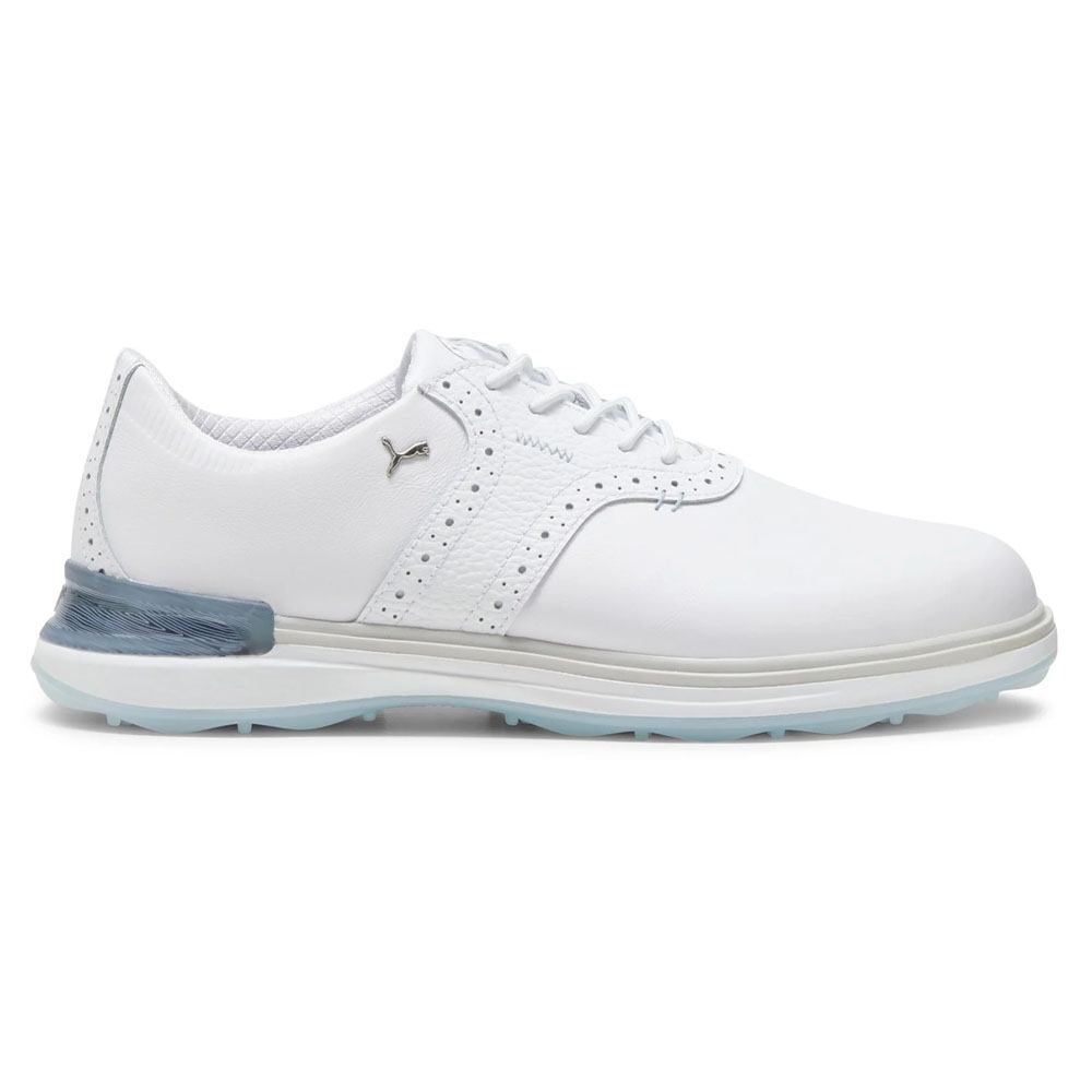 PUMA Avant Spikeless Golf Shoes White/Ash Gray/Icy Blue - 24 Men