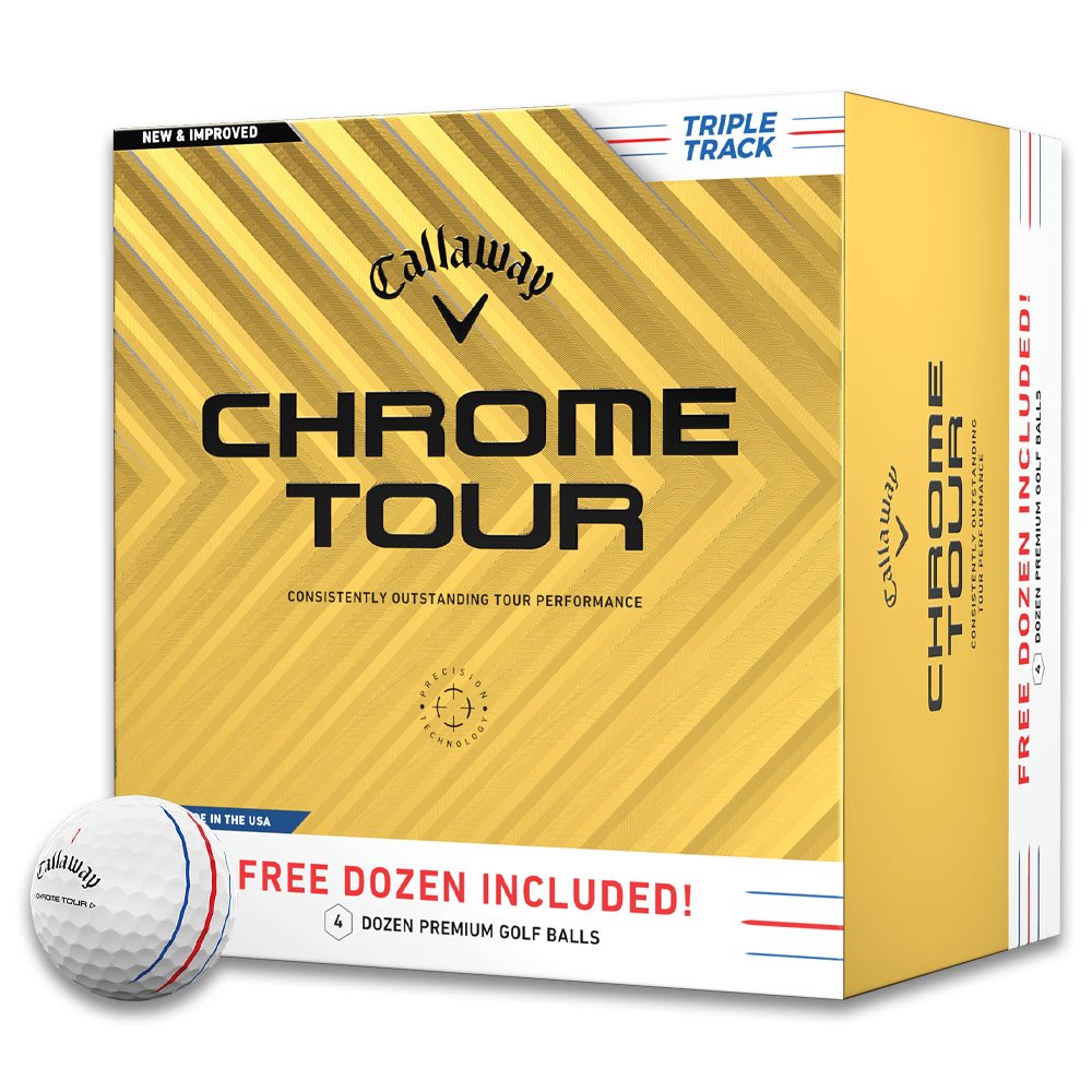 Callaway Chrome Tour Triple Track 4 Dozen Golf Balls 2024