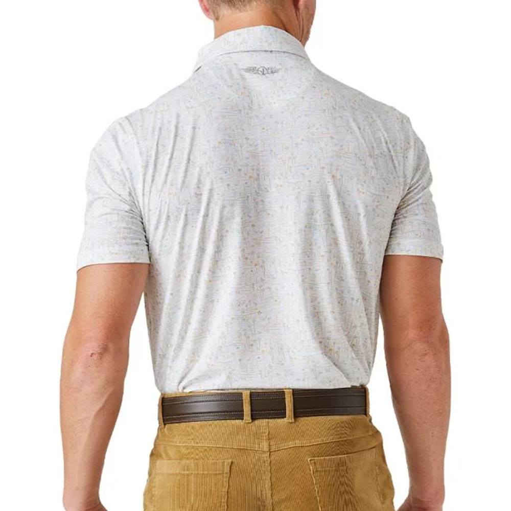 Straight Down Coachella Golf Polo 2024 Golfio