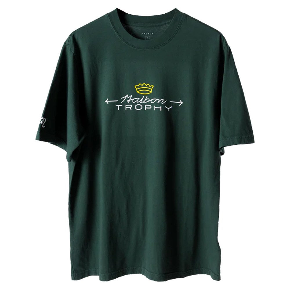 Malbon Golf Swing Oil T-Shirt - White
