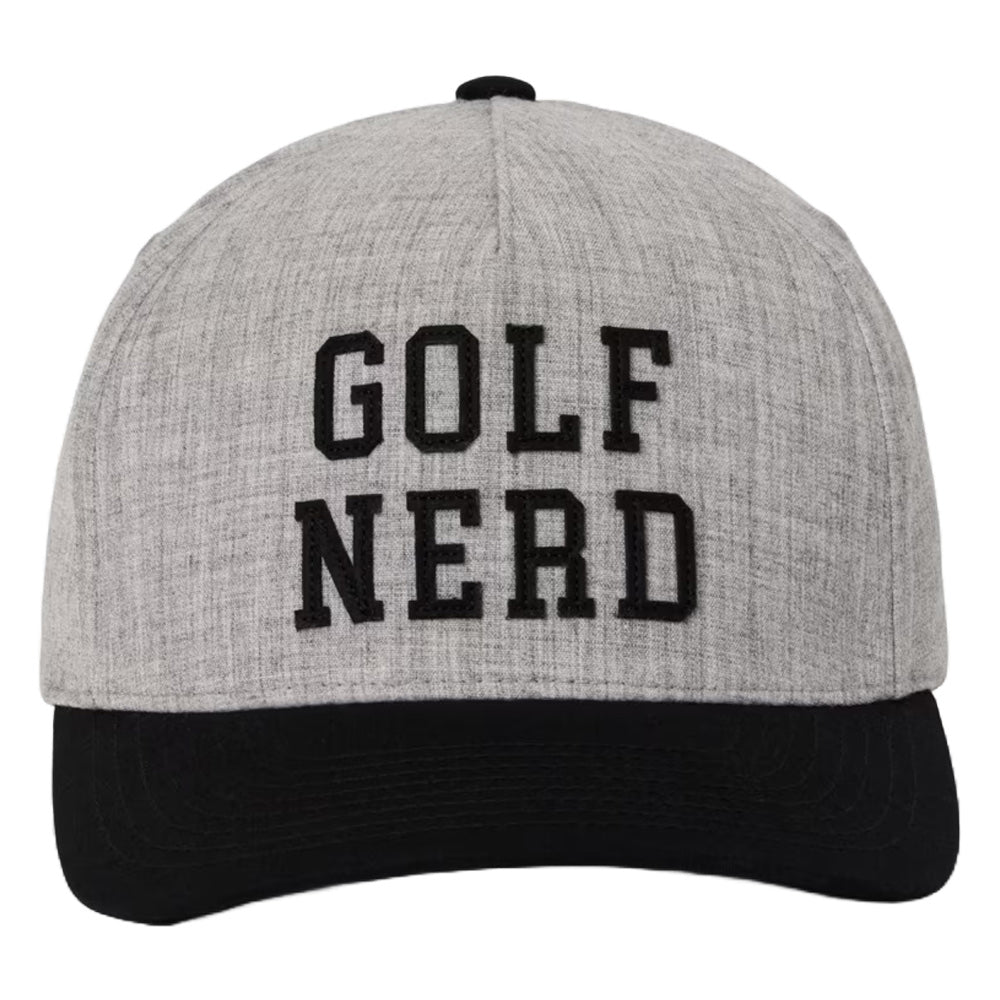 TravisMathew On Course Snapback Golf Cap Heather Gray - SS25 Men