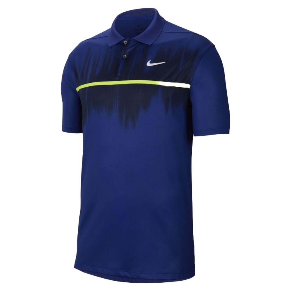nike dry vapor fog print polo shirt