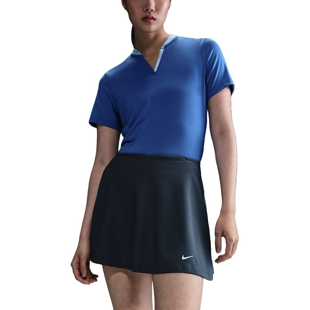 Nike Dri-FIT Tour Flouncy Golf Skirt Thunder Blue/White FA25