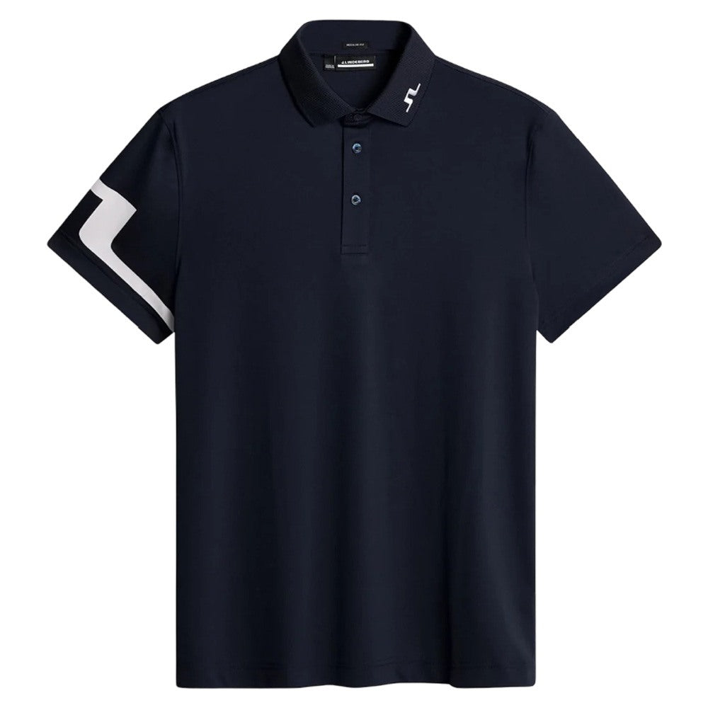 J.Lindeberg Heath Regular Fit Golf Polo JL Navy - SS25 Men – Golfio