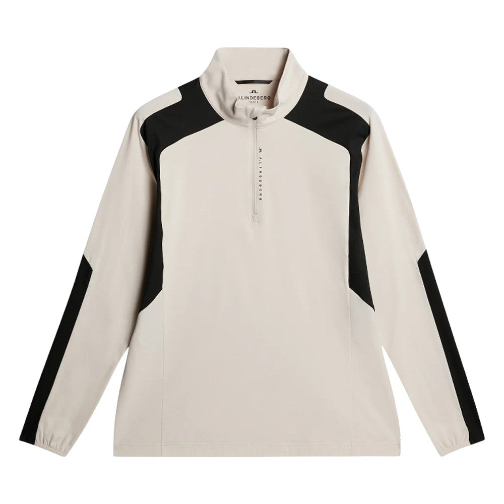 J.LINDEBERG - J.LINDEBERG Luis Zipped Golf sweater グレー Kian Knitted Sweater / Grey Melange – J.Lindeberg