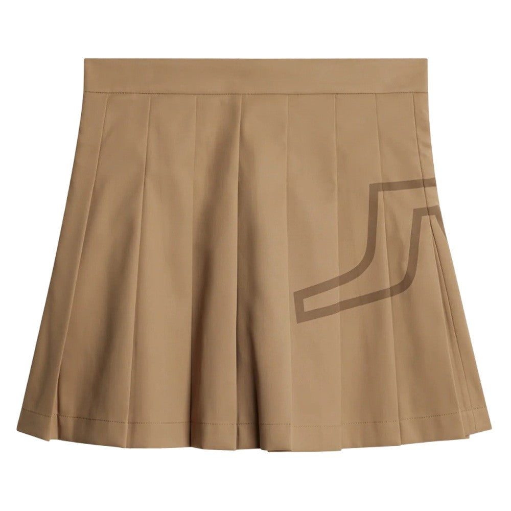 J.Lindeberg Naomi Golf Skirt Tigers Eye - SS25 Women – Golfio