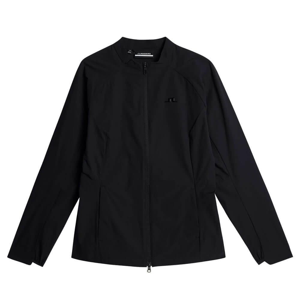 J.Lindeberg Sarah Golf Jacket Black - SS25 Women – Golfio