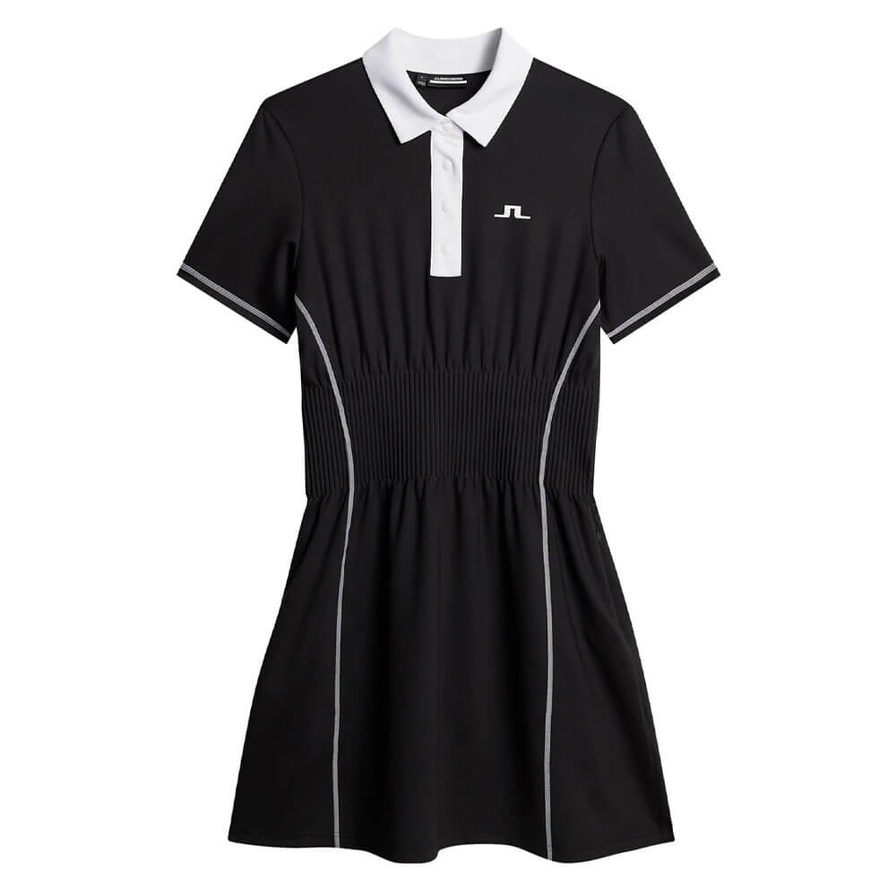 J.Lindeberg Nelly Golf Dress Black - SS25 Women – Golfio