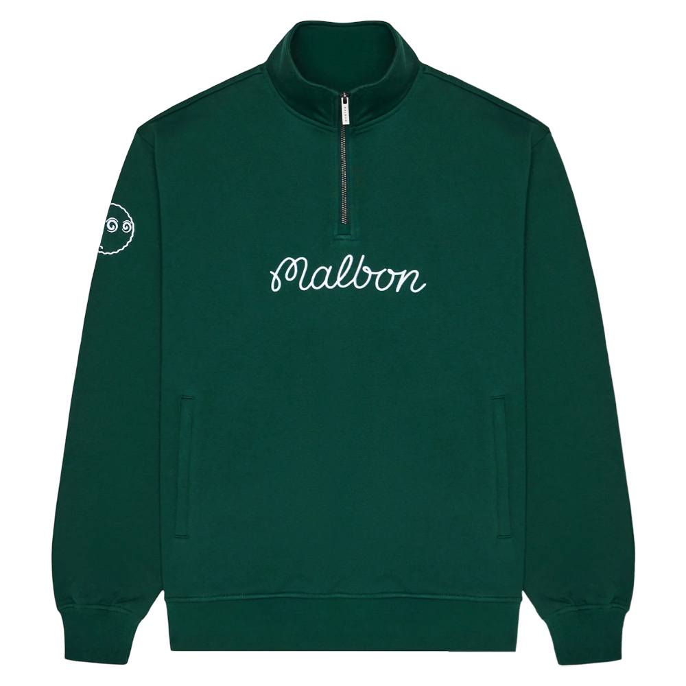 Malbon Collegiate Golf Pullover Forest - 25 Men – Golfio