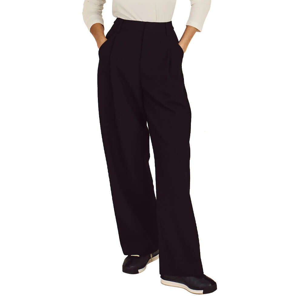 Malbon Matilda Trouser Golf Pants Black - FW25 Women – Golfio