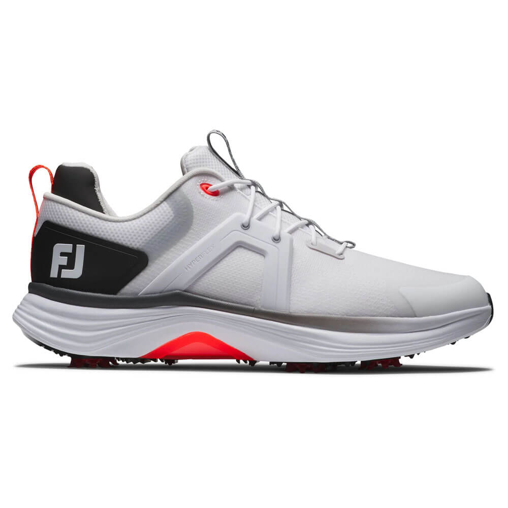 FootJoy HyperFlex Golf Shoes White/Black/Red - 25 Men – Golfio
