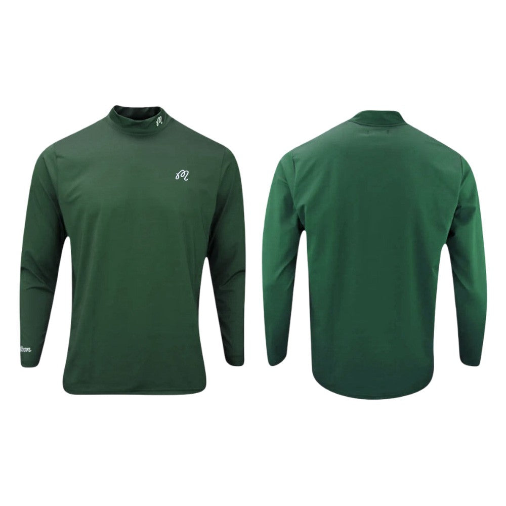 Malbon Evergreen Compression Golf Mockneck Evergreen - FW24 Men