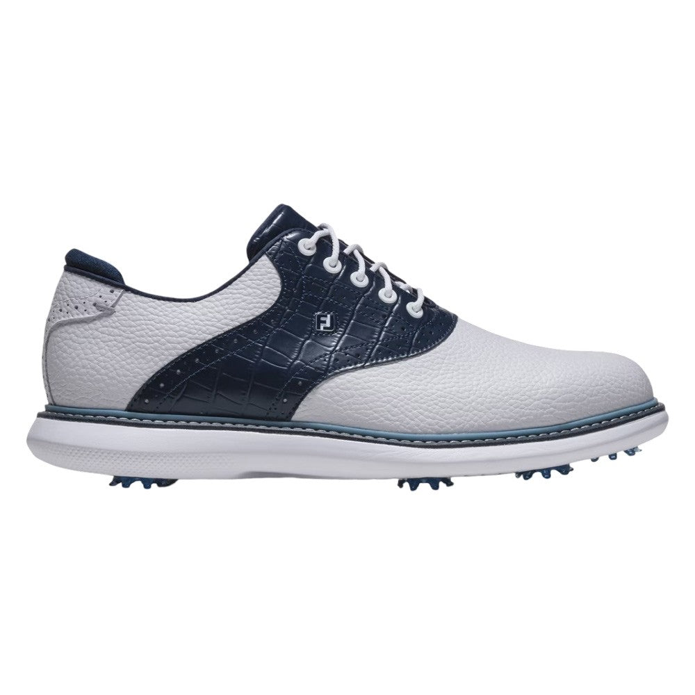 FootJoy Traditions Golf Shoes White/Peacoat/Marine - SP26 Men – Golfio