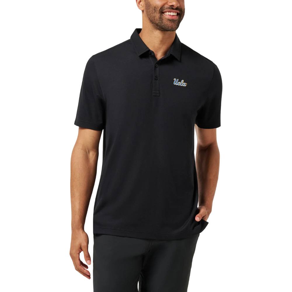TravisMathew UCLA School Pride Golf Polo Black - FW25 Men – Golfio