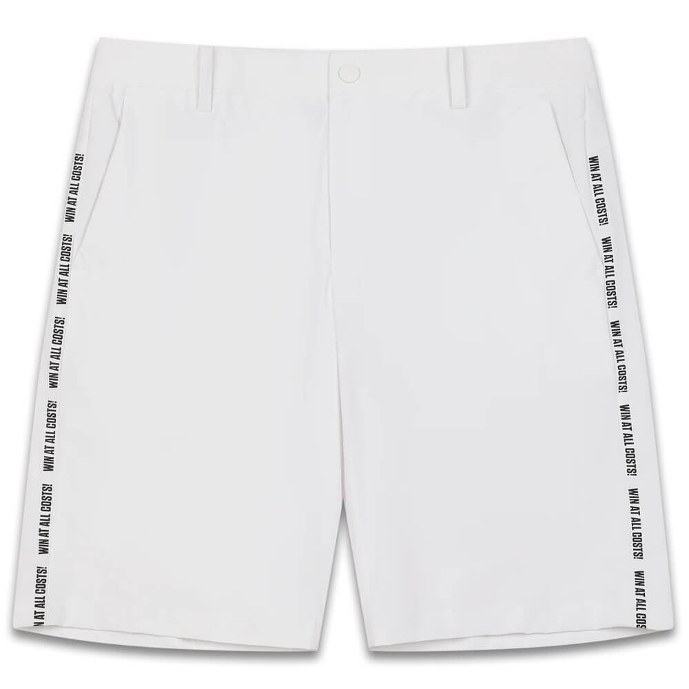 WAAC Side Line Golf Shorts White - SS26 Men – Golfio