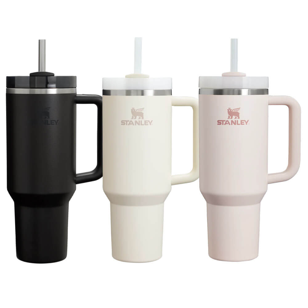 Stanley 40 oz The Quencher H2.0 FlowState Tumbler Peony