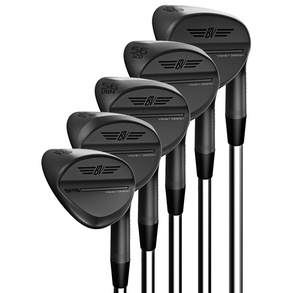 Titleist SM9 Vokey Jet Black Wedge 23 Men – Golfio