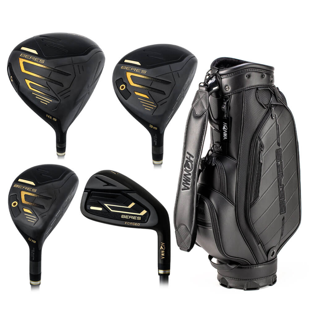 HONMA Beres 09 Black Full Set - 25 Men – Golfio