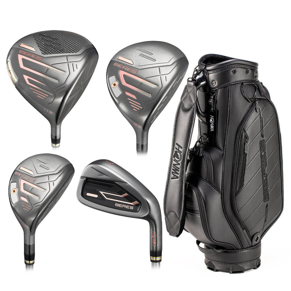 HONMA Beres 09 Black Full Set - 25 Women – Golfio