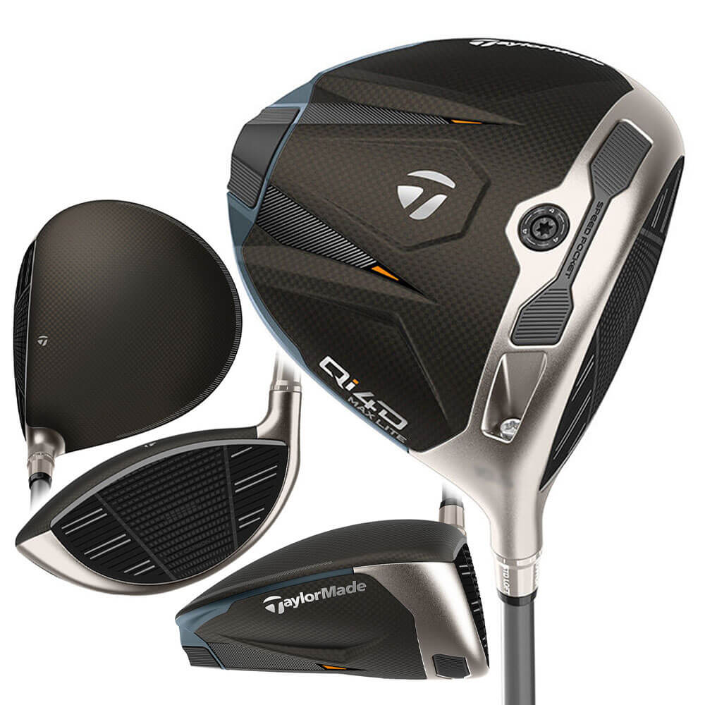 TaylorMade Qi4D Max Lite Driver 460cc - 26 Men – Golfio