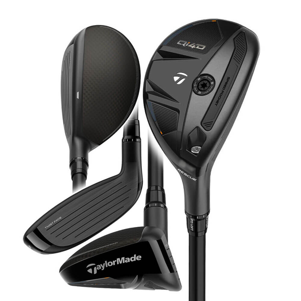 TaylorMade Qi 4D 4HY 22° RESCUE TaylorMade Qi4D Rescue Hybrid - 26 Men – Golfio