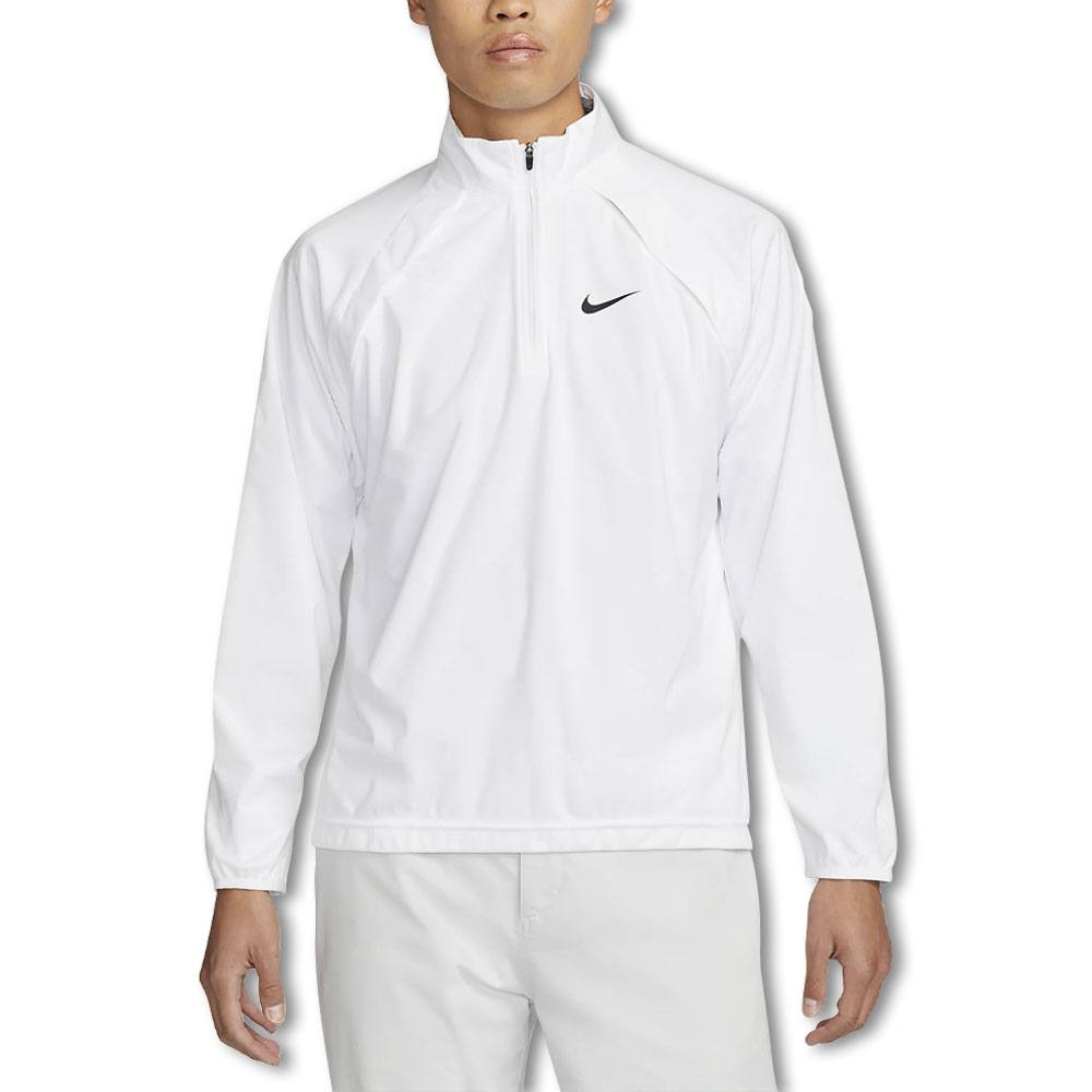 Nike Repel Tour 1/2 Zip Golf Jacket White/Black - FW23 Men – Golfio