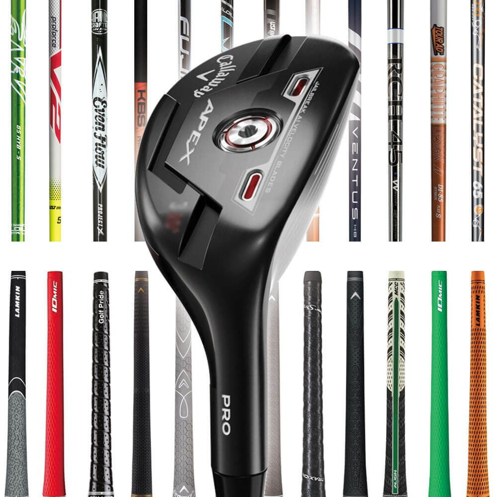 Hybride Callaway Apex Pro '21 – 18°, Rigide, MMT 80 Graphite (Neuf, Défaut Packaging)