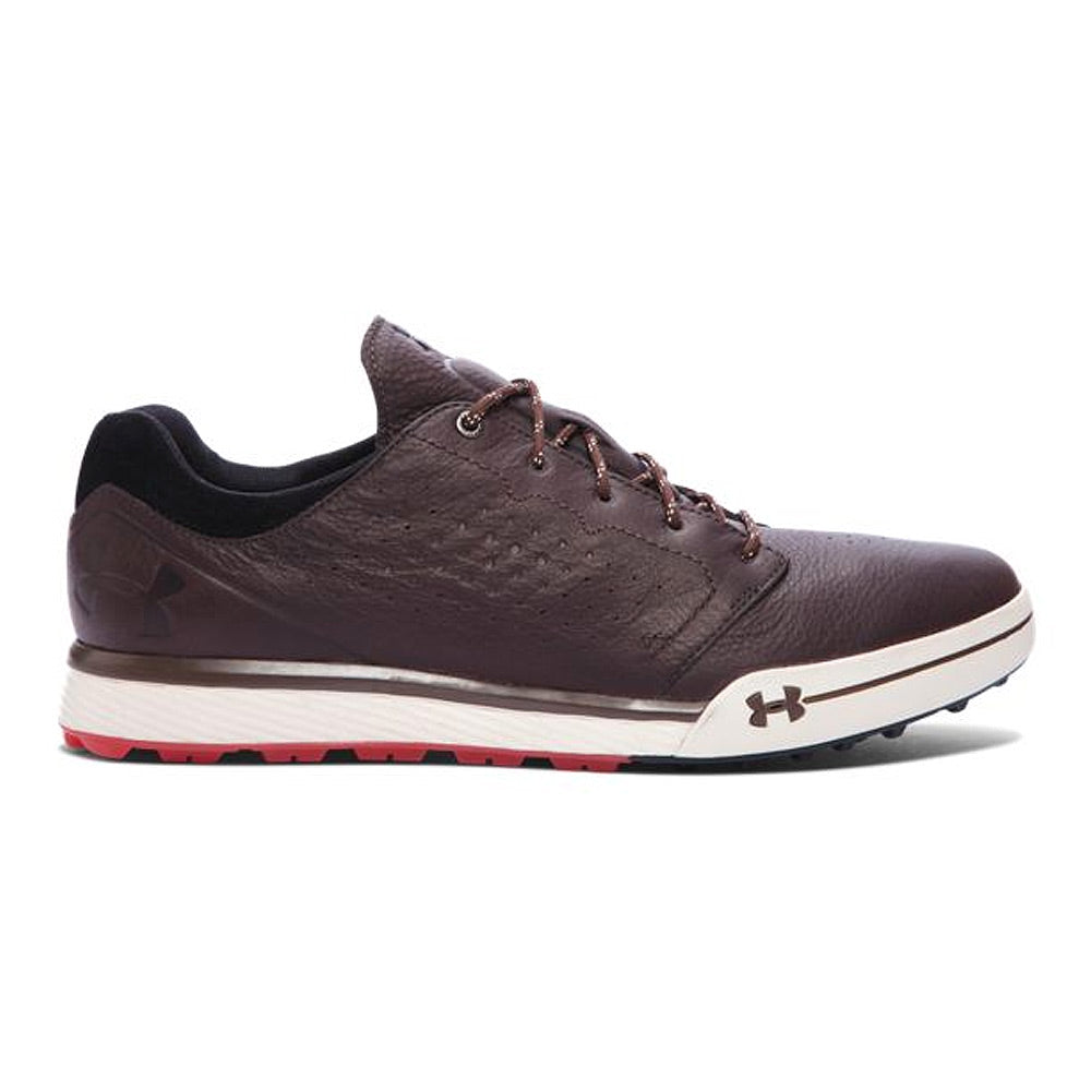 Under Armour Tempo Hybrid Spikeless Golf Shoes Cleveland Brown
