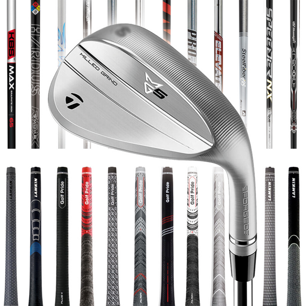 TaylorMade Milled Grind 5 Chrome Forged Custom Wedge