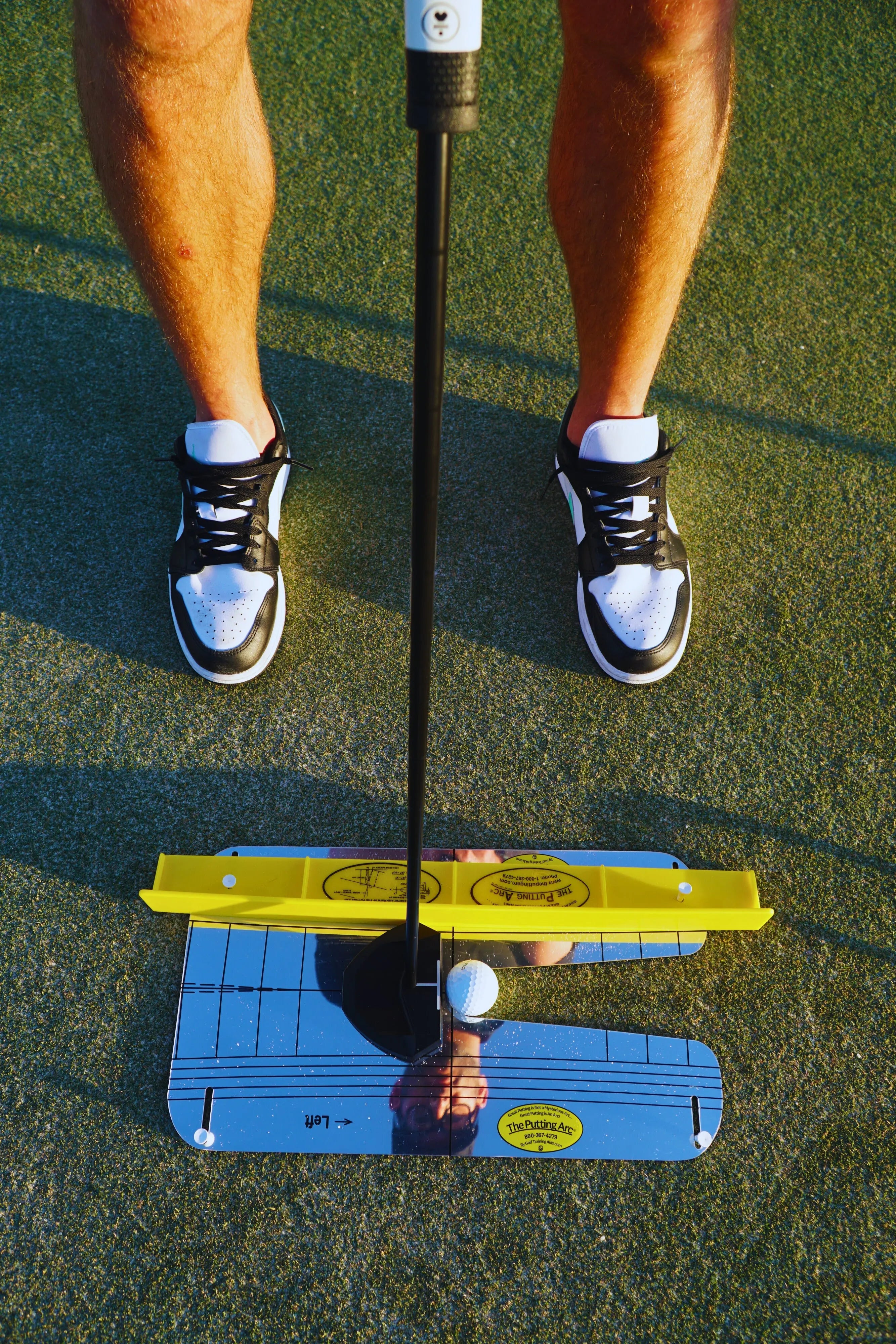 Golf Training Aid Putting Arc Mirror Bundle with T3 and Gates