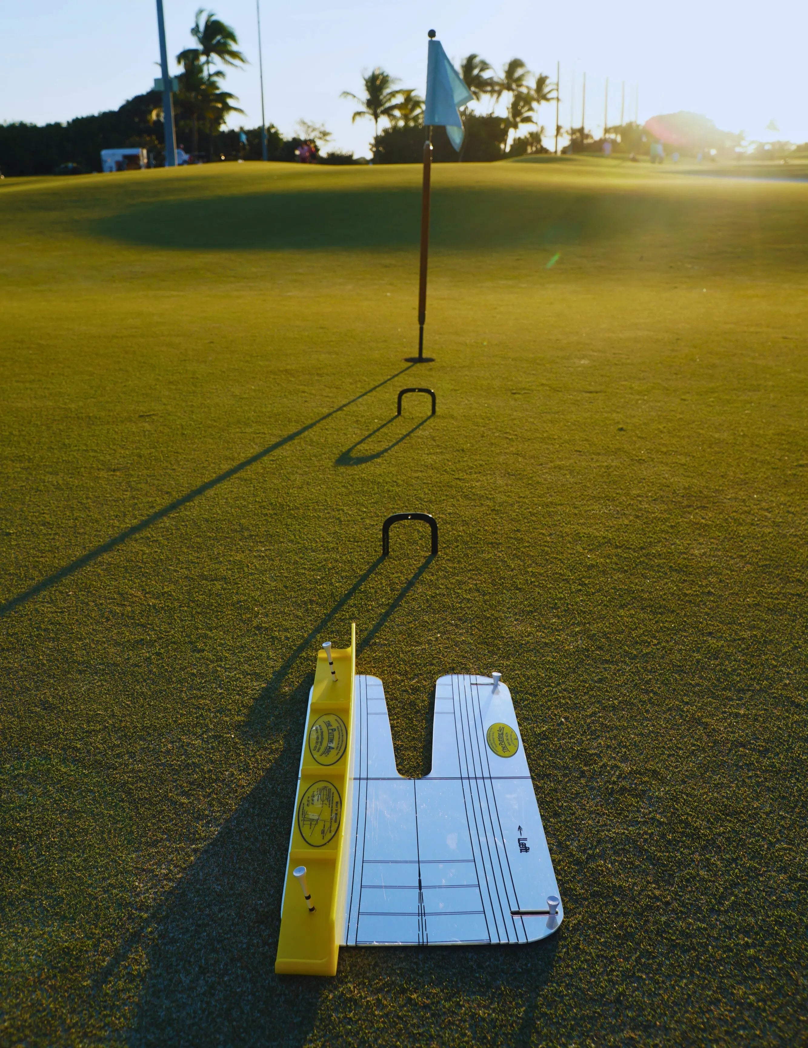 Golf Training Aid Putting Arc Mirror Bundle with T3 and Gates